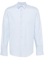 PS Paul Smith chemise en coton à col pointu - Bleu