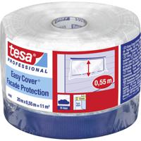 tesa 04498-00000-00 Afdekfolie tesa Easy Cover Transparant (l x b) 20 m x 55 cm 1 stuk(s) - thumbnail