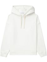 Joshua Sanders hoodie en coton à slogan imprimé - Blanc