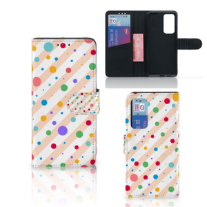 Huawei P40 Telefoon Hoesje Dots