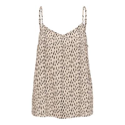 JDY top JDYSTAAR met all over print beige/zwart JDY top JDYSTAAR met all over print beige/zwart