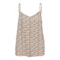 JDY top JDYSTAAR met all over print beige/zwart