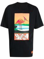 Heron Preston t-shirt à imprimé abstrait - Noir