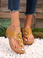 Casual Pu Summer Slide Sandals