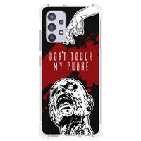 Samsung Galaxy A32 4G | A32 5G Enterprise Editie Anti Shock Case Zombie Blood