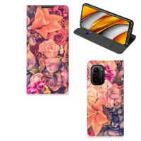 Xiaomi Mi 11i | Poco F3 Smart Cover Bosje Bloemen - thumbnail