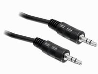 Delock 84001 Kabel Audio DC-aansluiting 3,5 mm male / male 2,5 m