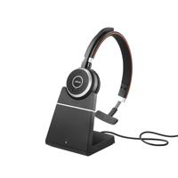 Jabra Evolve 65 Second Edition - MS Teams On Ear koptelefoon Telefoon Bluetooth, Radiografisch Mono Zwart Noise Cancelling, Ruisonderdrukking (microfoon) Incl. - thumbnail