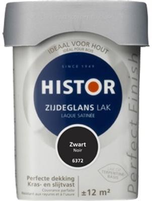 Histor Perfect Finish Zijdeglans Lak - 750 ml Zwart