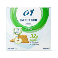 6d Sports Nutrition Energy Cake Appel 6x44g - thumbnail