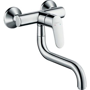 Hansgrohe Focus keukenkraan voor wandmontage chroom 31825000