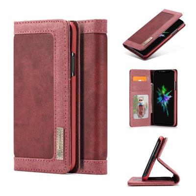 Caseme luxe wallet hoes - iPhone XR - rood