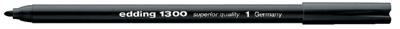 Fineliner edding 1300 3.0 mm zwart Fineliner edding 1300 3.0 mm zwart