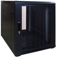 DSI 12U mini serverkast met geperforeerde deur DS6812PP server rack 600 x 800 x 635mm