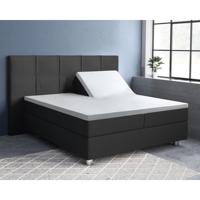 Primaviera Deluxe - Splittopper Hoeslaken Katoen-Satijn - Wit - 160 x 200