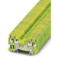 Phoenix Contact 3208333 Aardklem 3-etages 3.5 mm Snelaansluiting Groen, Geel 50 stuk(s)