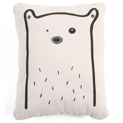 CHILDHOME Kussen beer canvas