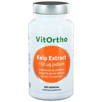 VitOrtho Kelp extract - 150 mcg jodium (200 tab)