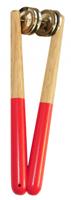 Rattlesnake crotales stick hout rood 18 cm