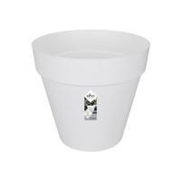 Elho Loft Urban Rond 60 - Bloempot voor Buiten - Ø 58.0 x H 54.0 cm - Wit