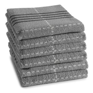 DDDDD Organic Keukendoek Morvan Grey (6 stuks)