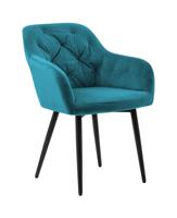 Artistiq Eetkamerstoel Lois Velvet - Turquoise