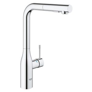 GROHE essence new Keukenkraan - hoog - uittrekbare l uitloop - 2 straalsoorten - chroom 30270000