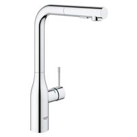 GROHE essence new Keukenkraan - hoog - uittrekbare l uitloop - 2 straalsoorten - chroom 30270000 - thumbnail