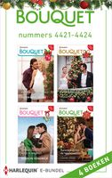 Bouquet e-bundel nummers 4421 - 4424 - Sharon Kendrick, Yvonne Lindsay, Caitlin Crews, Fleur van Ingen - ebook - thumbnail