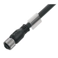 Weidmüller 1812541000 Sensor/actuator connector, geassembleerd M12 Aantal polen: 4 Bus, recht 10.00 m 1 stuk(s)