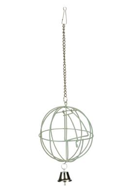 Beeztees Voederbal+Deur - Knaagdier - Chroom - 12 cm