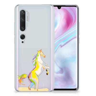 Xiaomi Mi Note 10 Pro Telefoonhoesje met Naam Horse Color Xiaomi Mi Note 10 Pro Telefoonhoesje met Naam Horse Color