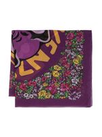 Kenzo foulard à fleurs - Violet