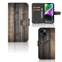 iPhone 15 Book Style Case Steigerhout - thumbnail