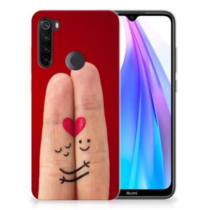 Xiaomi Redmi Note 8T Silicone Back Cover Liefde - Origineel Romantisch Cadeau