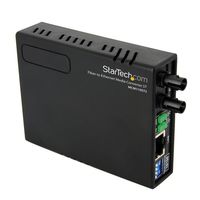 StarTech.com 10/100 Multi-Mode Glasvezel Ethernet Converter ST 2 km