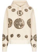 Dolce & Gabbana hoodie à imprimé graphique - Tons neutres