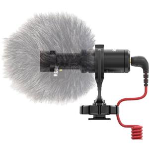 RODE Microphones VIDEO MICRO Cameramicrofoon Zendmethode:Kabelgebonden Incl. kabel, Incl. windkap, Flitsschoenmontage Microfoon TRS (3.5 mm jackplug)