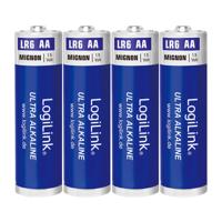 LogiLink LR6B4 huishoudelijke batterij Wegwerpbatterij AA Alkaline