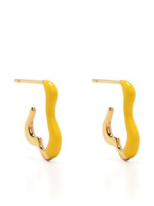 Missoma petites boucles d'oreilles bicolores Squiggle