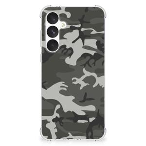 Samsung Galaxy A55 Doorzichtige Silicone Hoesje Army Light