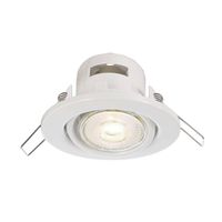 Deko Light Deneb 110015 Plafondinbouwring LED, Halogeen GU10 50 W Verkeerswit (RAL 9016)