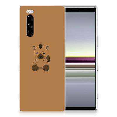 Sony Xperia 5 Telefoonhoesje met Naam Baby Hyena Sony Xperia 5 Telefoonhoesje met Naam Baby Hyena