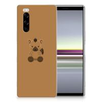 Sony Xperia 5 Telefoonhoesje met Naam Baby Hyena