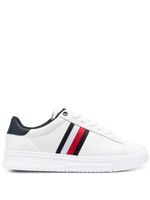 Tommy Hilfiger baskets à rayures - Blanc - thumbnail