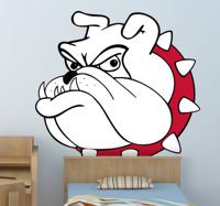 Muursticker Bulldog