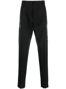 DSQUARED2 pantalon de costume à poches zippées - Noir