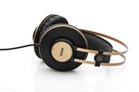 AKG Harman K92 Over Ear koptelefoon Studio Kabel Zwart, Goud - thumbnail