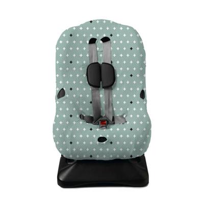 Briljant Baby autostoelhoes 1+ crizz crozz stonegreen interlock Briljant Baby autostoelhoes 1+ crizz crozz stonegreen interlock