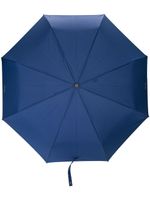 Moschino parapluie à fines rayures - Bleu